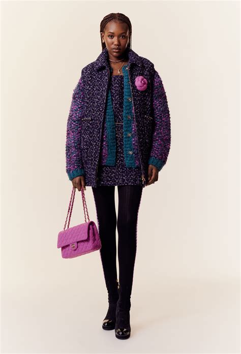 chanel jacket p46687v34616|chanel purple jacket.